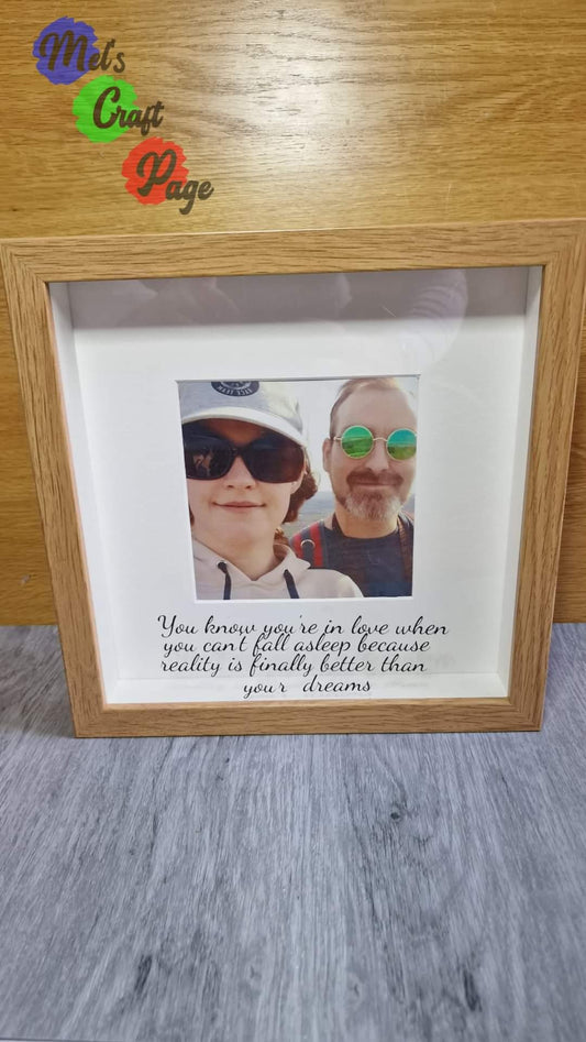 Personalised Shadow Box