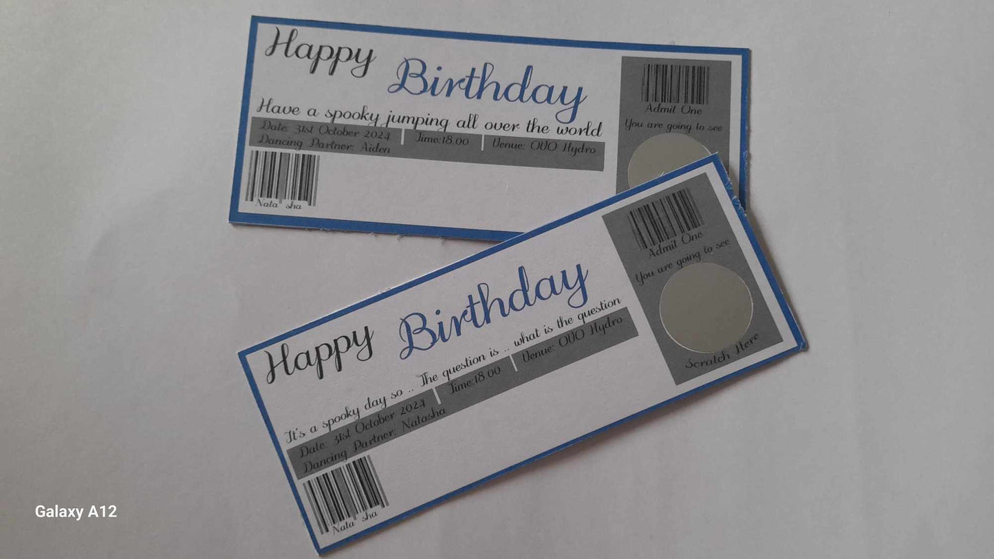 Scratch Off Ticket