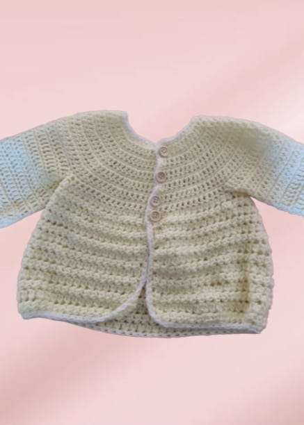 Crochet Baby Cardigan