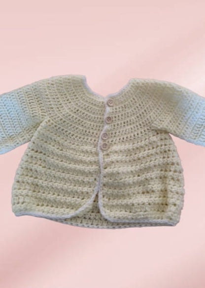Crochet Baby Cardigan