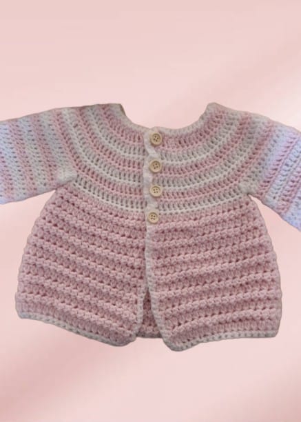 Crochet Baby Cardigan