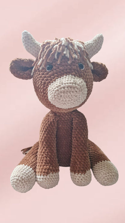 Amigurumi Highland Coo