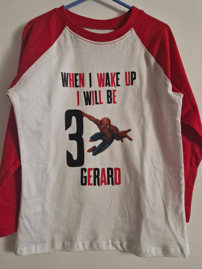 Personalised pyjamas